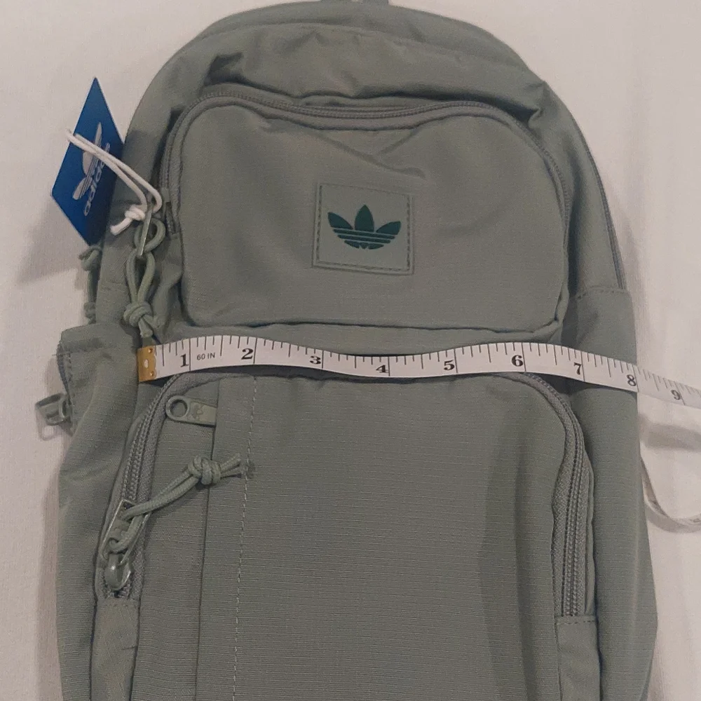 Adidas Green Backpack Durable Minimalist Design